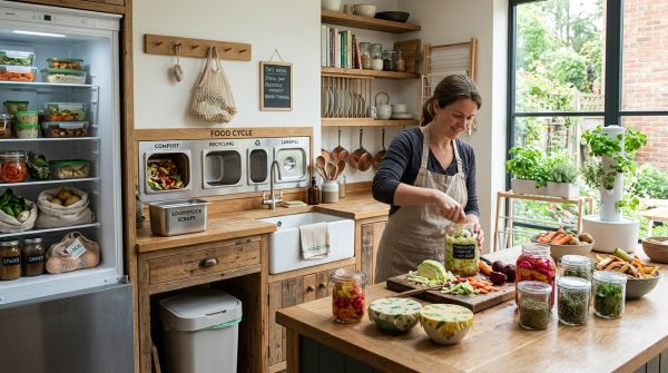 Creating a Sustainable UK Kitchen: Innovative Designs to Minimize Food Waste