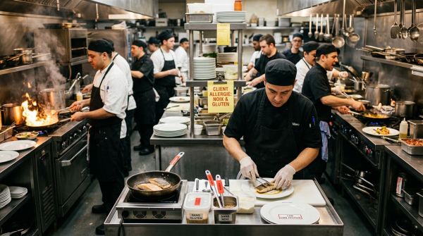 Crucial tactics for protecting food allergies in a high-energy restaurant kitchen